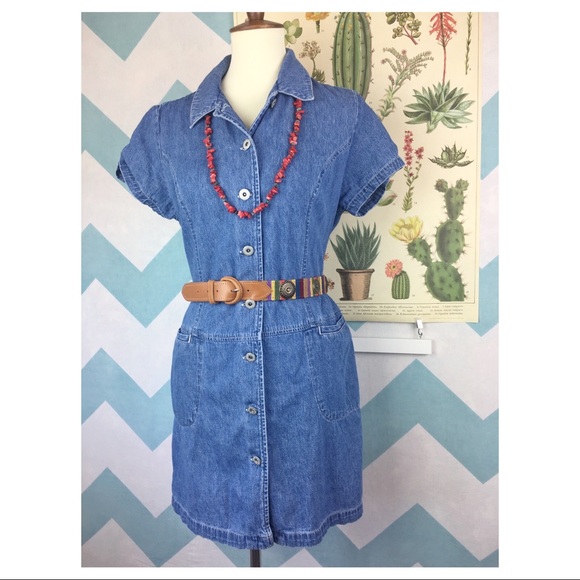faded glory jean dress